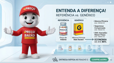 💊 Medicamento de Referência vs. Genérico