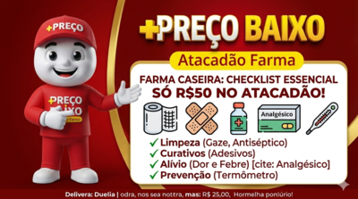 Checklist da Farmácia Caseira